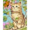 8" x 10" Kitty with Butterfly Paint-by-Number Kit with Wood Display Hanger by Artist's Loft®
